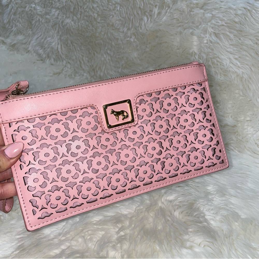 Emma Fox Leather Clutch